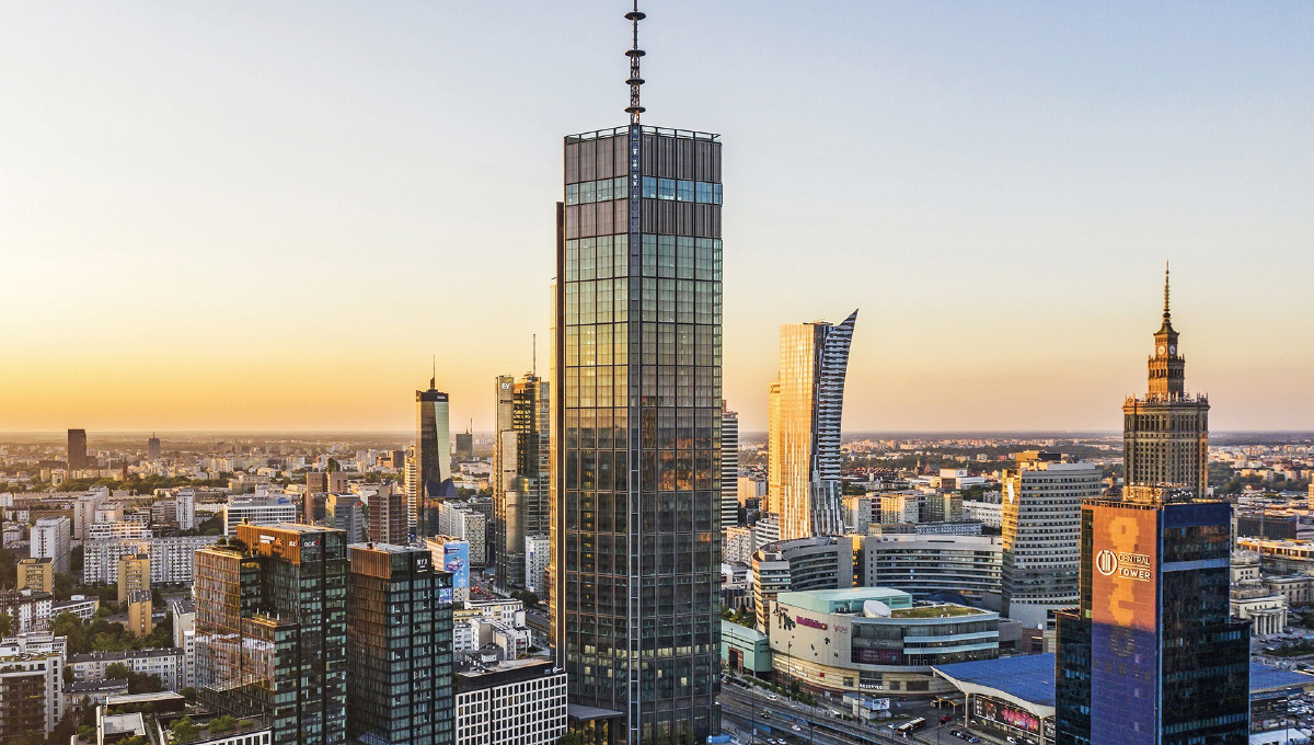 Building Behind The Loan Warsaw S Varso Place