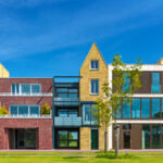 Residential complex exterior