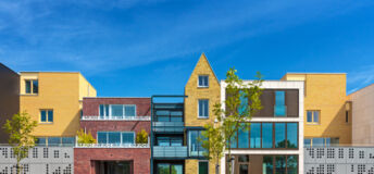 Residential complex exterior