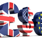 Image of GBP, USD and Euro currency symbols
