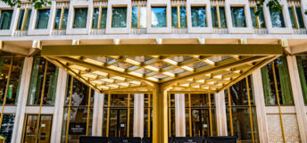 The entrance to the Chancery Rosewood Hotel