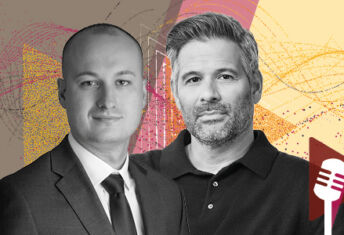 Randy Plavajka, deputy editor of PERE Credit and Marcos Alvarado, partner and head of US real estate at Sixth Street